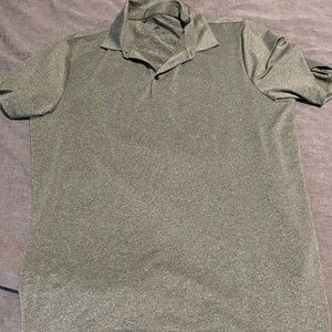 Mens Large Grey Adidas Golf Shirt